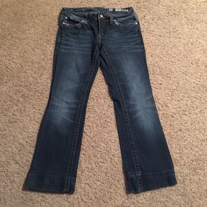 Miss me jeans, boot cut, size 30